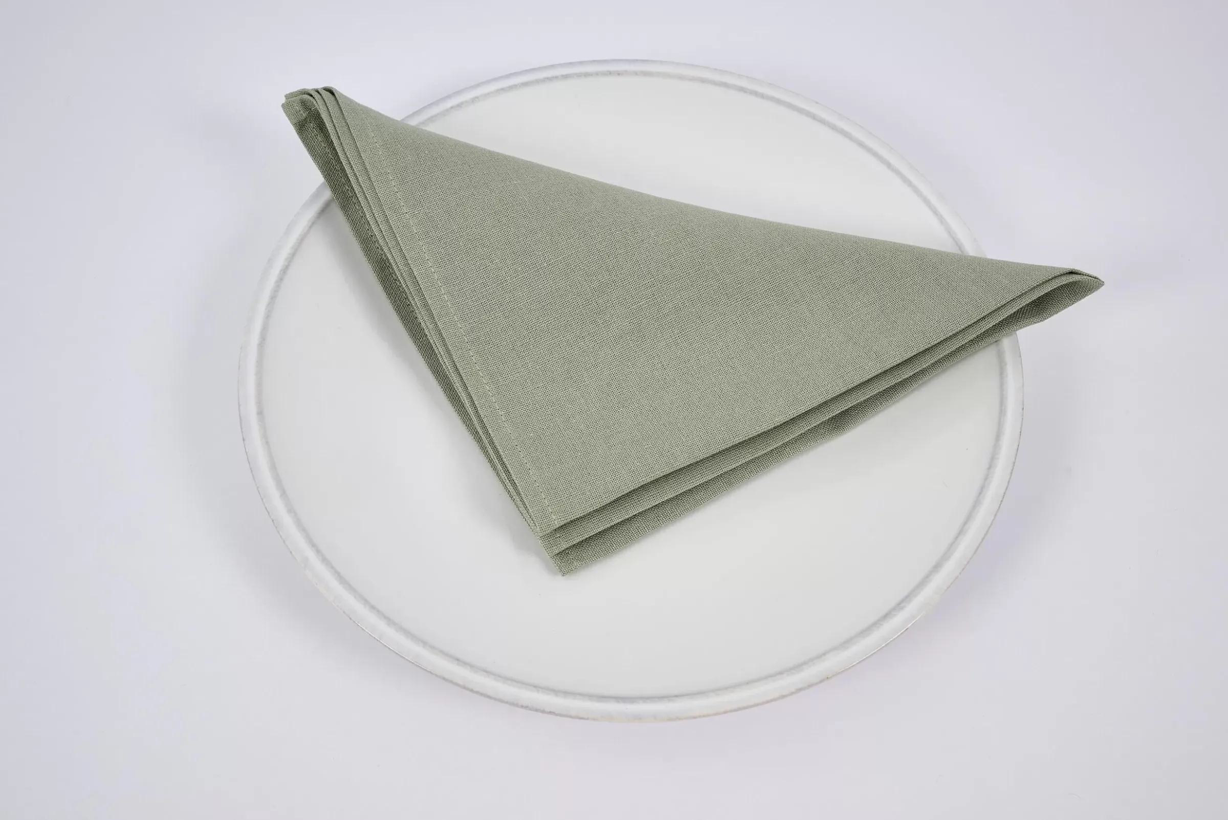 Textiles De Salle A Manger Et De Cuisine^Flamant Phills, Serviette, Vert Iceberg, Ensemble De 6