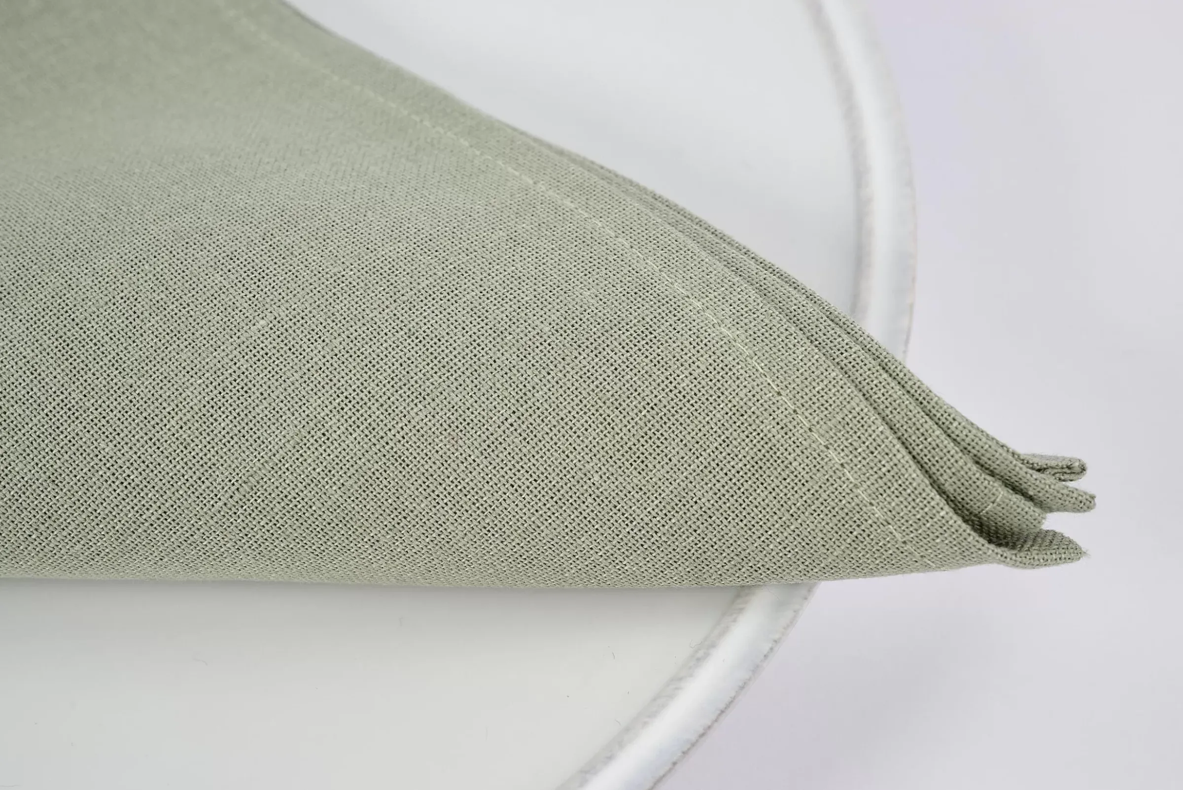 Textiles De Salle A Manger Et De Cuisine^Flamant Phills, Serviette, Vert Iceberg, Ensemble De 6