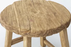 Table A Cafe^Flamant Porta, Table D'Appoint, Bois Recycle
