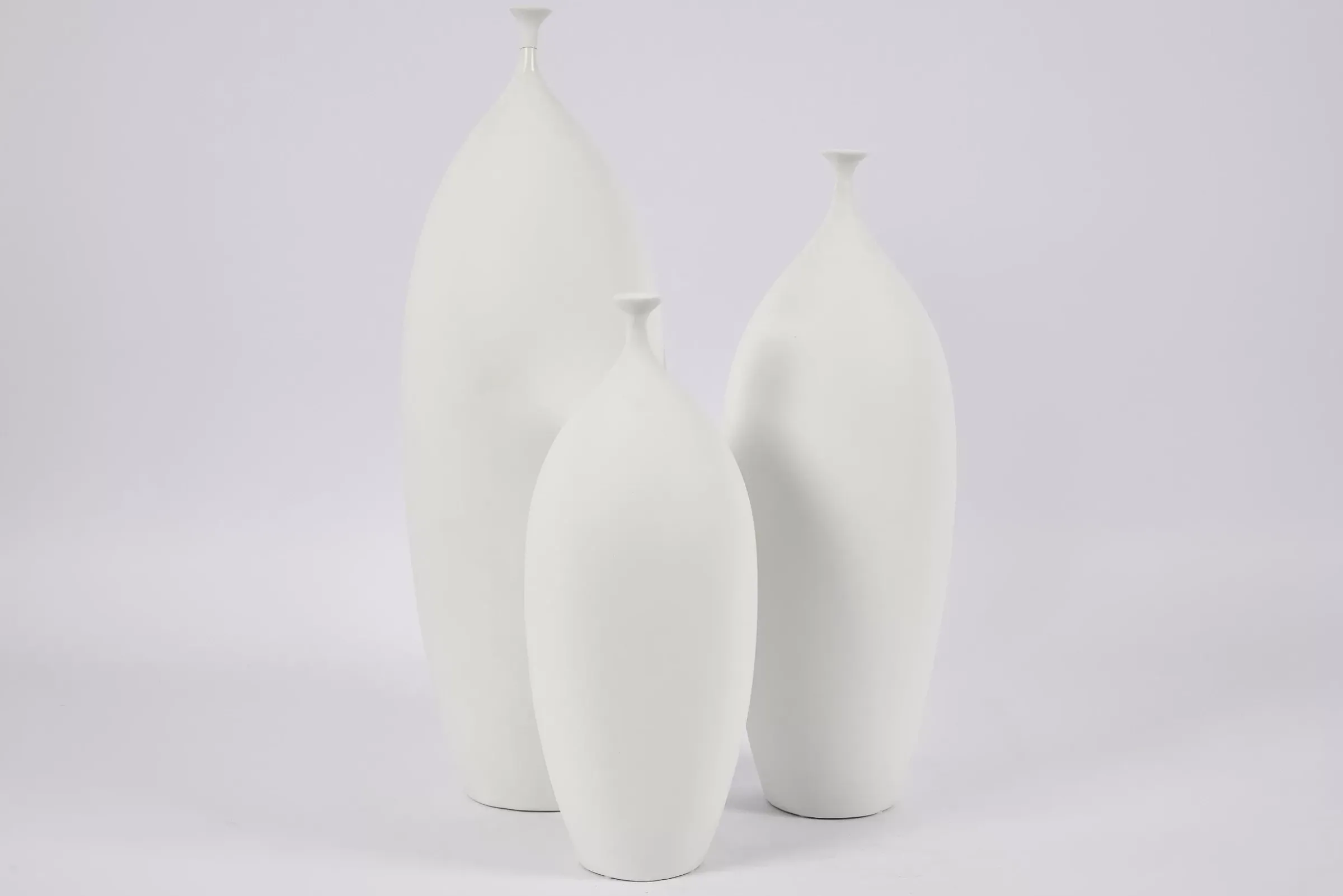 Décoration^Flamant Regina, Vase, Ceramique, Blanc, Modele 1