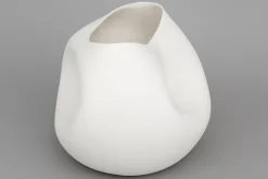 Décoration^Flamant Reynolds, Vase, Ceramique, Blanc, Modele 3