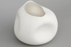 Décoration^Flamant Reynolds, Vase, Ceramique, Blanc, Modele 4