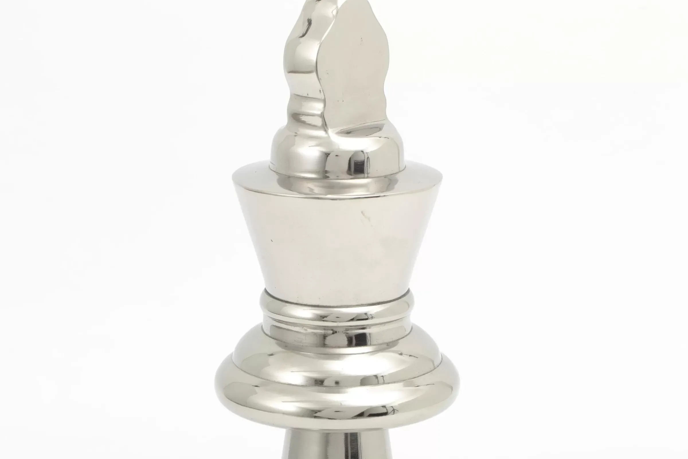 Décoration^Flamant Robbins, Piece D'Echecs, Roi, Nickel