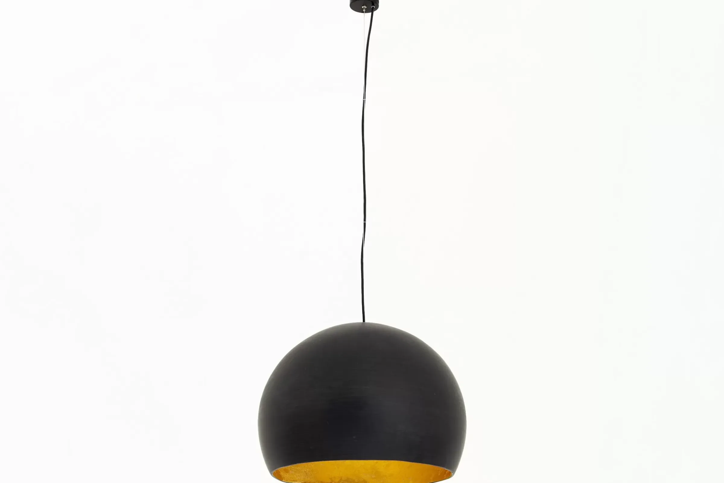 Eclairage^Flamant Roberts, Lampe A Suspension, Noir/Or