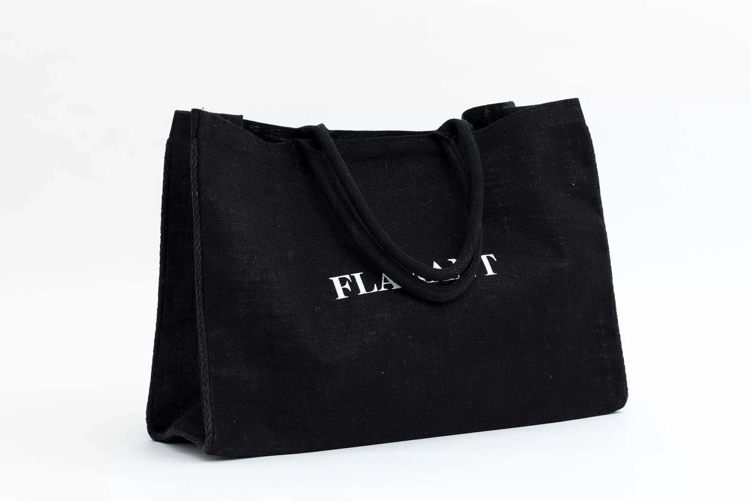 Fete Des Meres^Flamant Sac , Sac Shopping, Jute, Noir