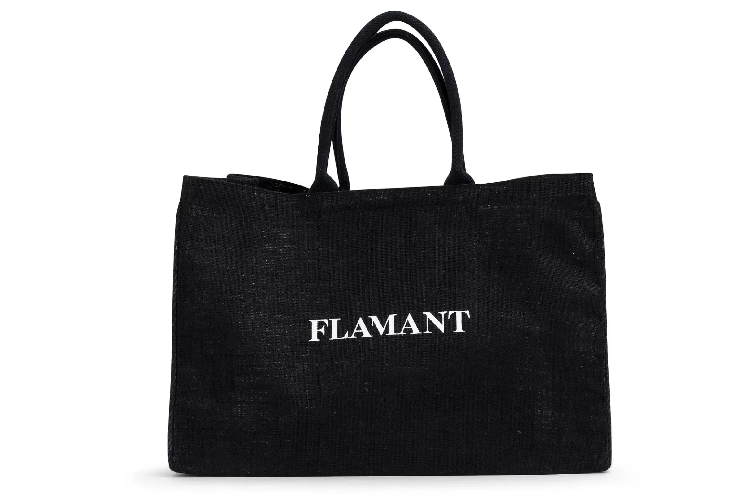 Fete Des Meres^Flamant Sac , Sac Shopping, Jute, Noir