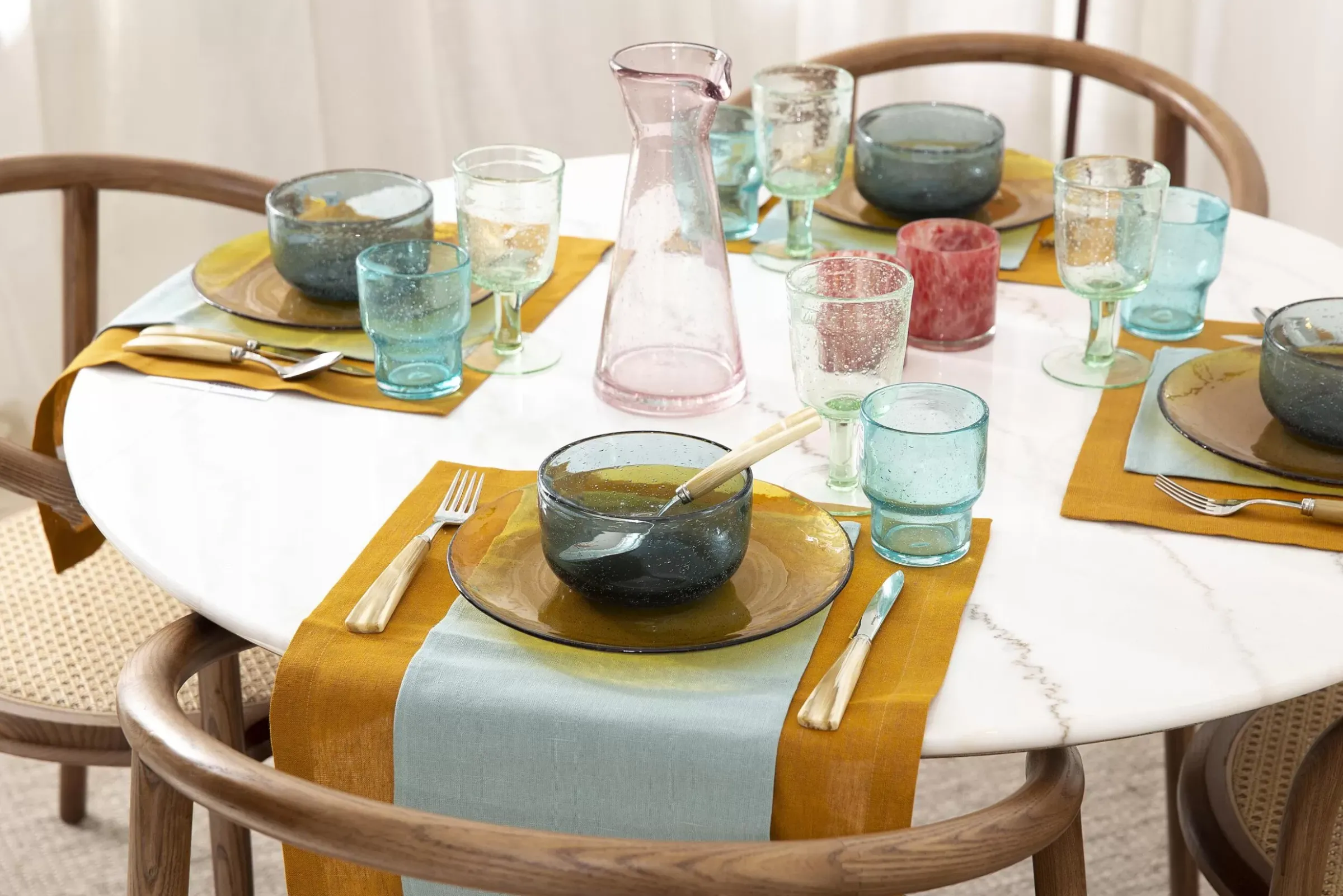 Accessoires^Flamant Samantha, Pichet, Verre, Violet, 800 Ml