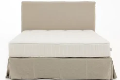 Des Lits^Flamant Sandrine, Lit Double, Avec Tete De Lit, Housse, 180Cm