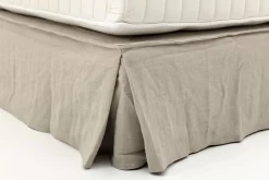 Des Lits^Flamant Sandrine, Lit Double, Avec Tete De Lit, Housse, 180Cm
