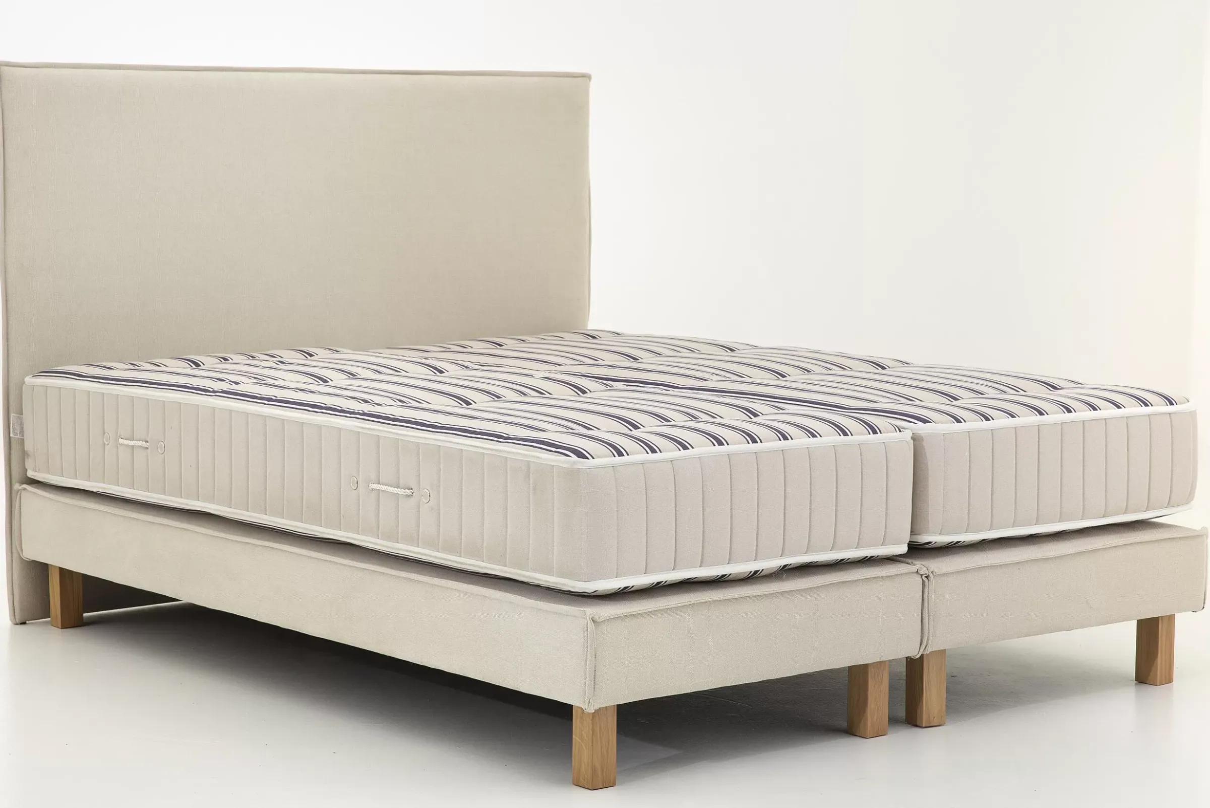Des Lits^Flamant Sandrine, Lit Double, Avec Tete De Lit, Fixe, 160Cm