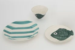 Assiettes, Plats Et Bols^Flamant Sangha, Bol, Poisson