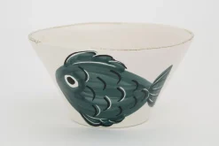 Assiettes, Plats Et Bols^Flamant Sangha, Bol, Poisson