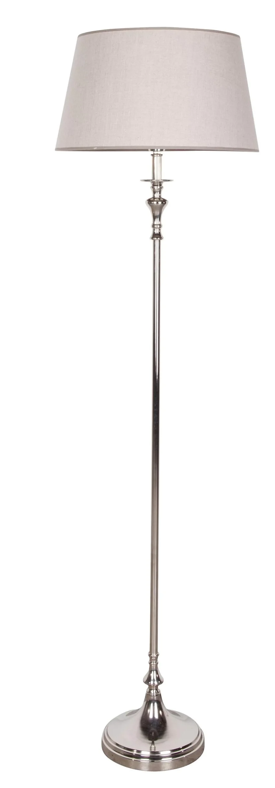 Eclairage^Flamant Sorah, Lampadaire, Laiton Et Nickel