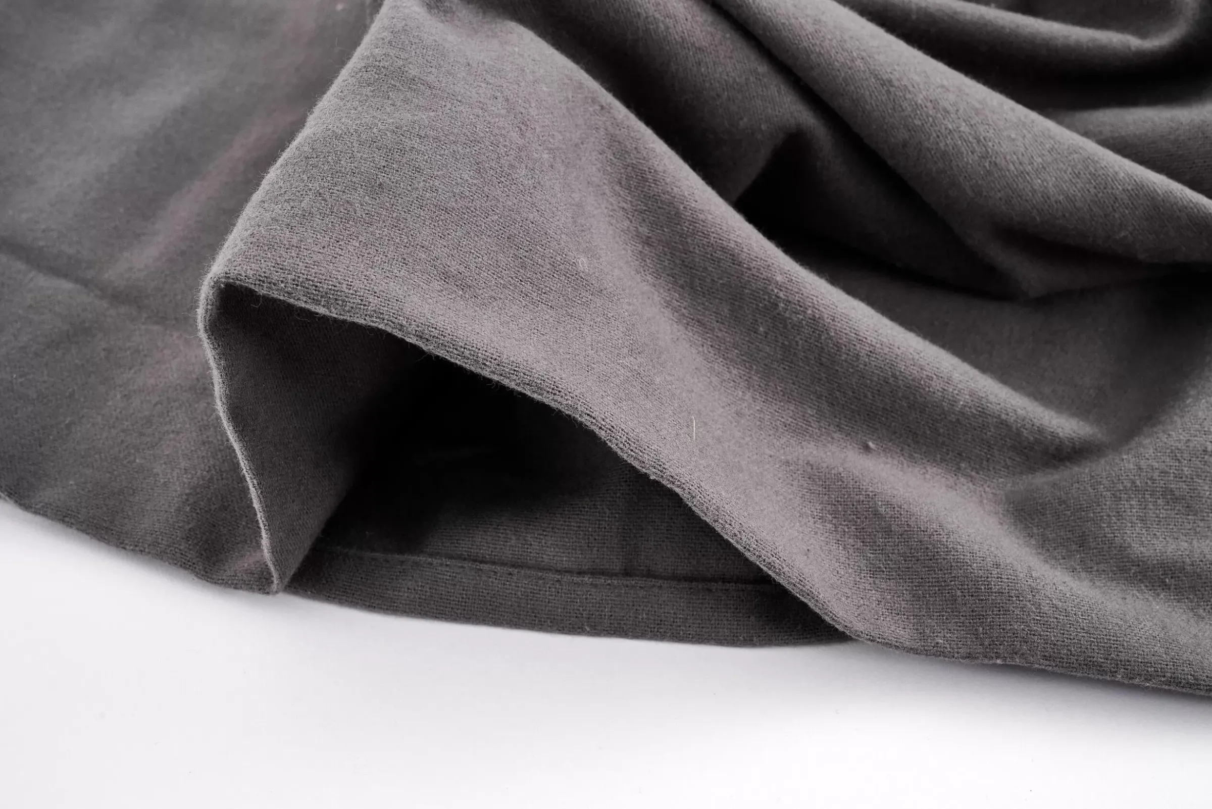 Draps De Lit^Flamant Stefano, Housse De Couette, 260X220, Rayures Grises, Taies D'Oreiller Non Incluses