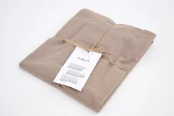 Draps De Lit^Flamant Stefano, Taie D'Oreiller, Lot De 2, 65X65, Mudstone