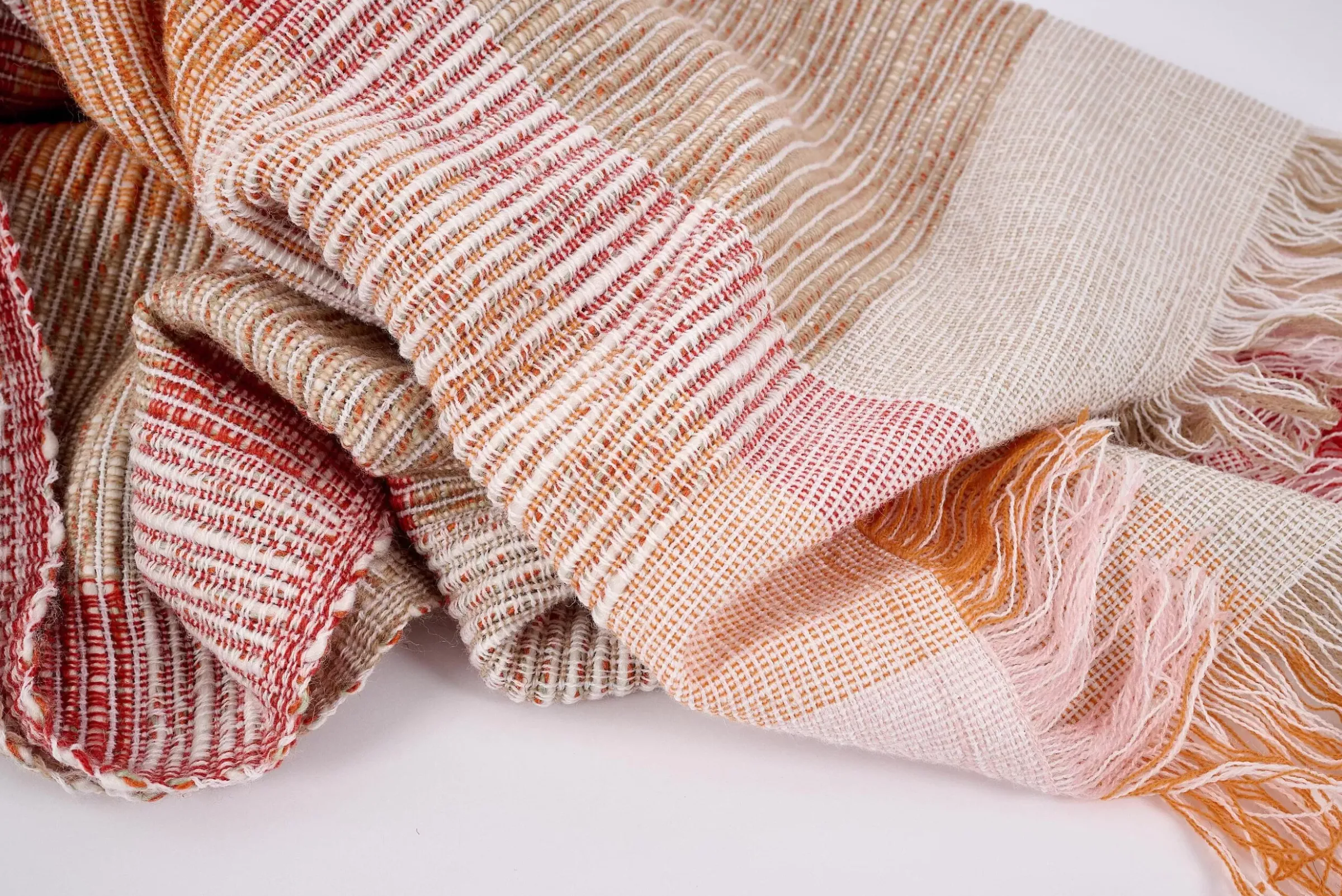 Fete Des Meres^Flamant Tanina, Plaid, Orange