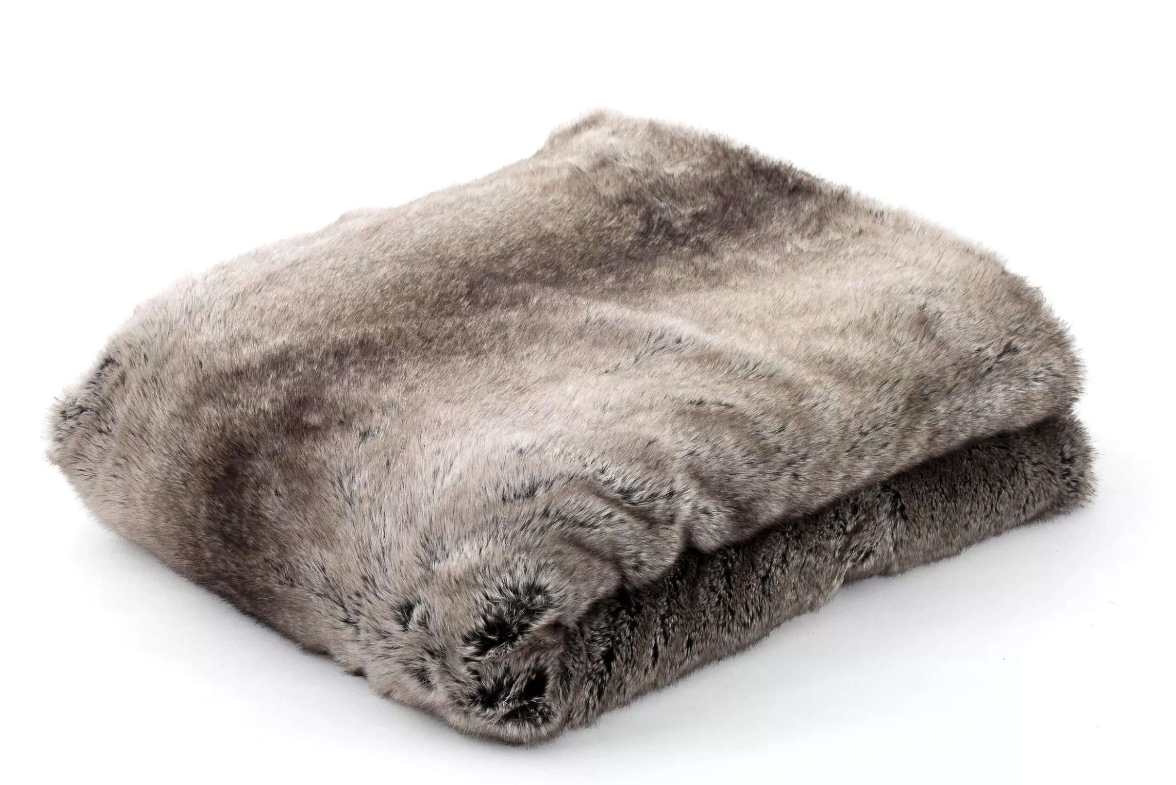 Textiles De Maison^Flamant Tanley, Plaid, Fausse Fourrure