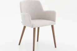 Chaises^Flamant Terni, Fauteuil, Lin Naturel