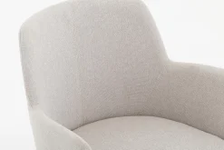 Chaises^Flamant Terni, Fauteuil, Lin Naturel