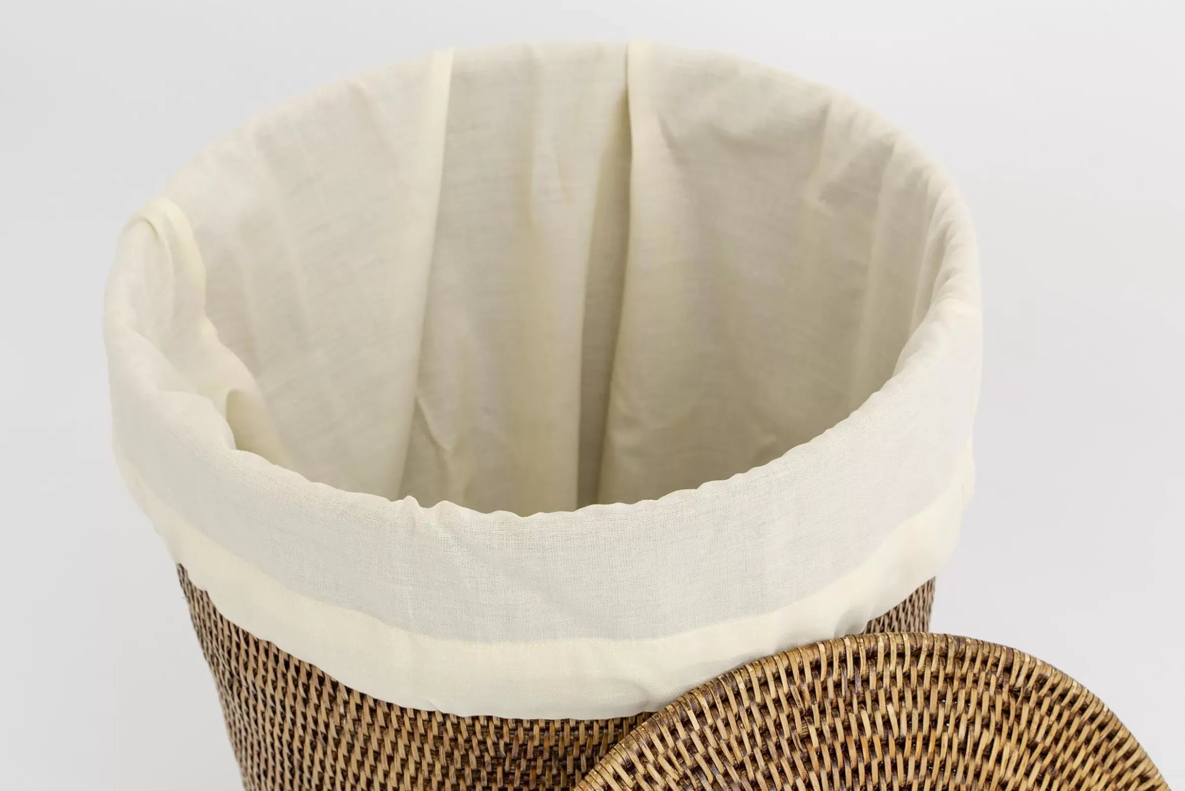 Fete Des Meres^Flamant Togo, Panier A Linge, Avec Sac A Linge, Roseau