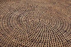 Accessoires^Flamant Togo, Plateau, Rond, Roseau, 48Cm