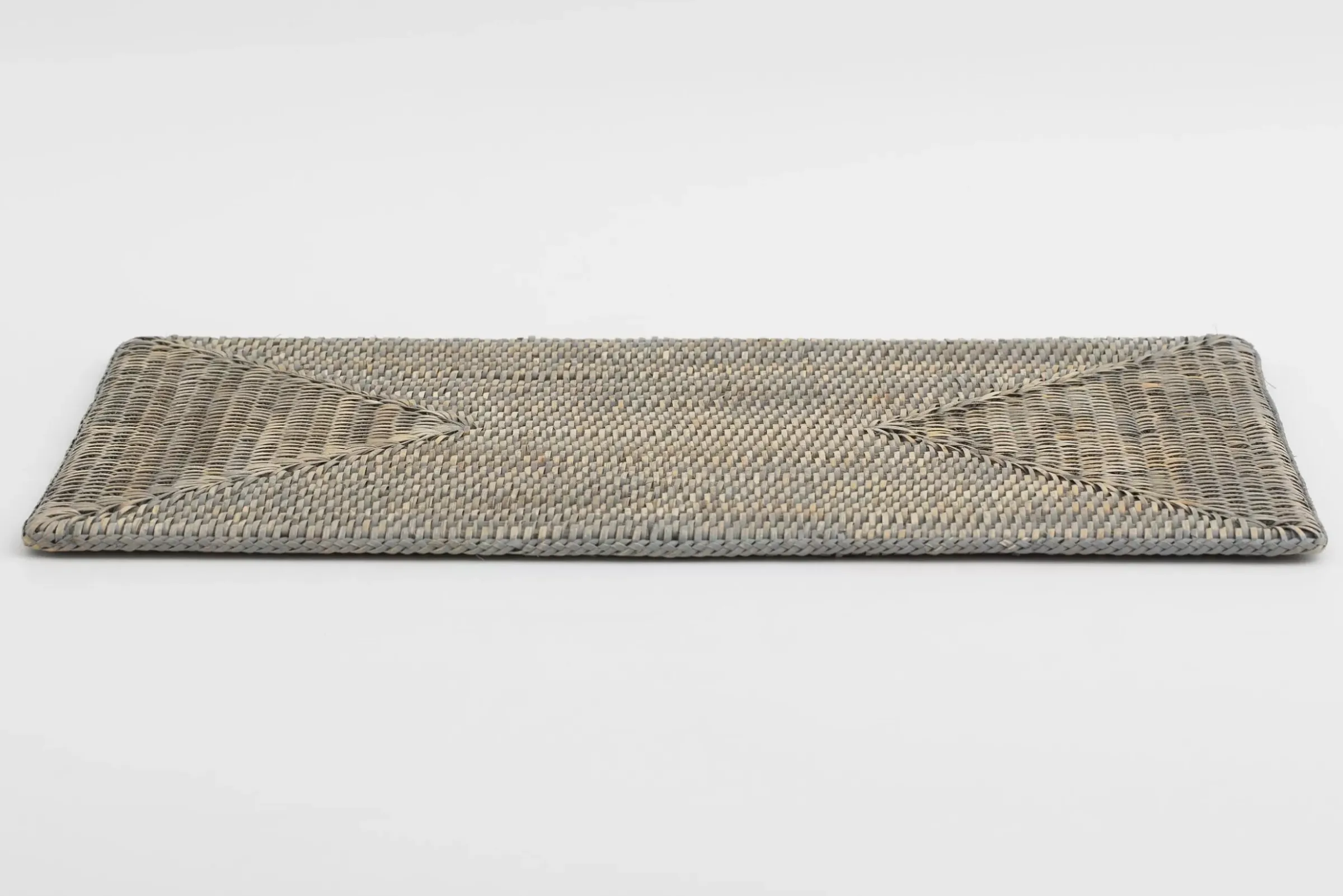 Textiles De Salle A Manger Et De Cuisine^Flamant Togo, Set De Table, Roseau, Gris, Rectangulaire