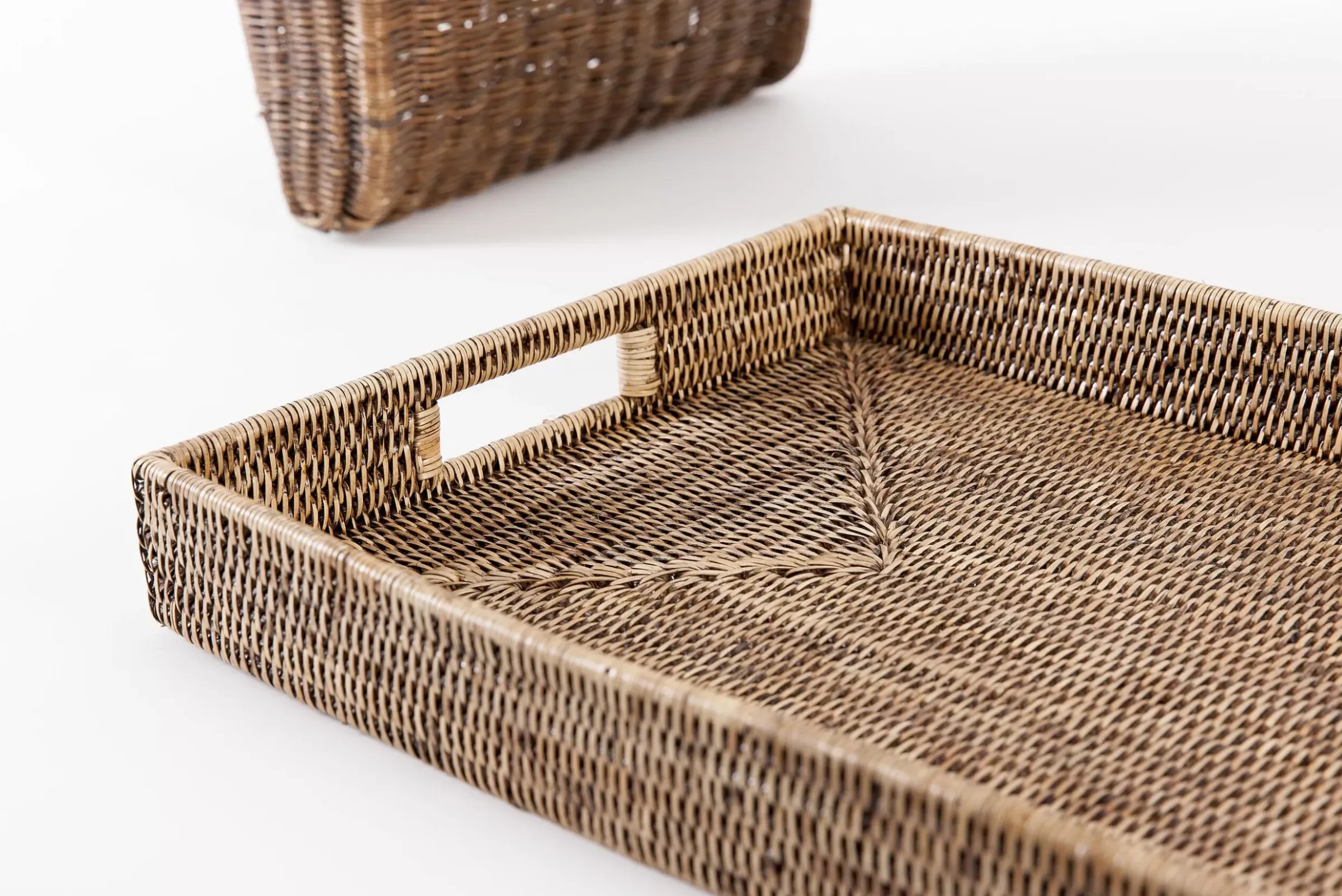 Accessoires^Flamant Togo, Table De Petit Dejeuner, Roseau