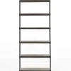 Placards^Flamant Urban, Rack, Chene Et Metal, Marron Fonce