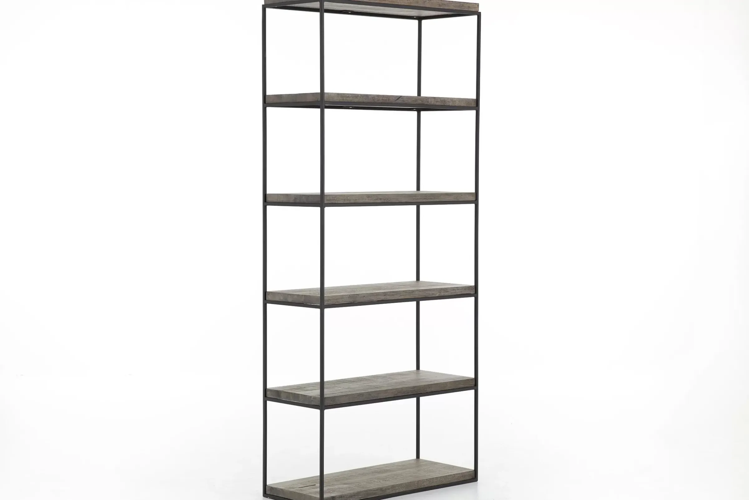 Placards^Flamant Urban, Rack, Chene Et Metal, Marron Fonce