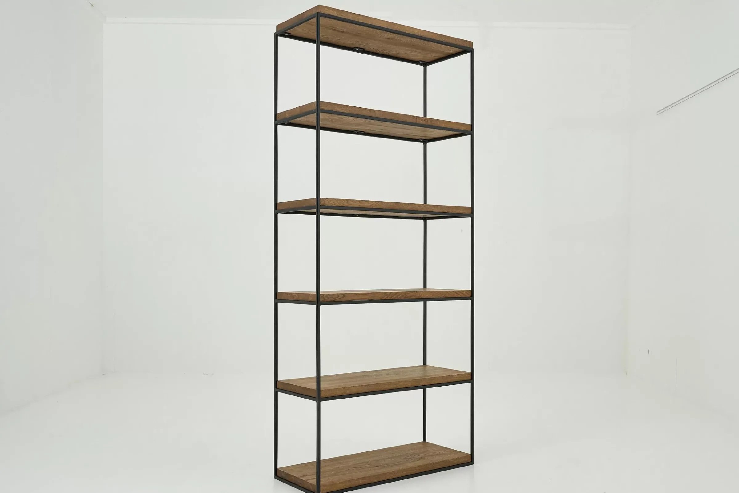 Placards^Flamant Urban, Rack, Chene Et Metal, Marron Clair