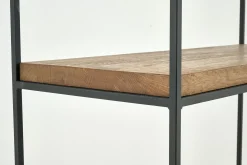 Placards^Flamant Urban, Rack, Chene Et Metal, Marron Clair