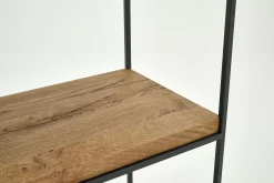 Placards^Flamant Urban, Rack, Chene Et Metal, Marron Clair
