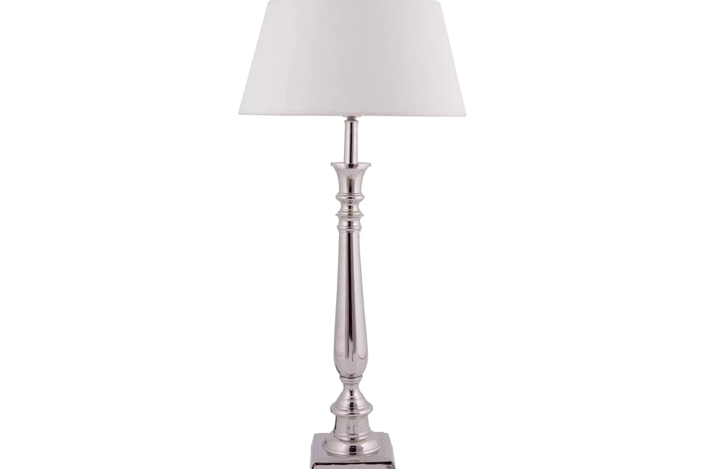 Eclairage^Flamant Venzo, Lampe De Table, Laiton Et Nickel