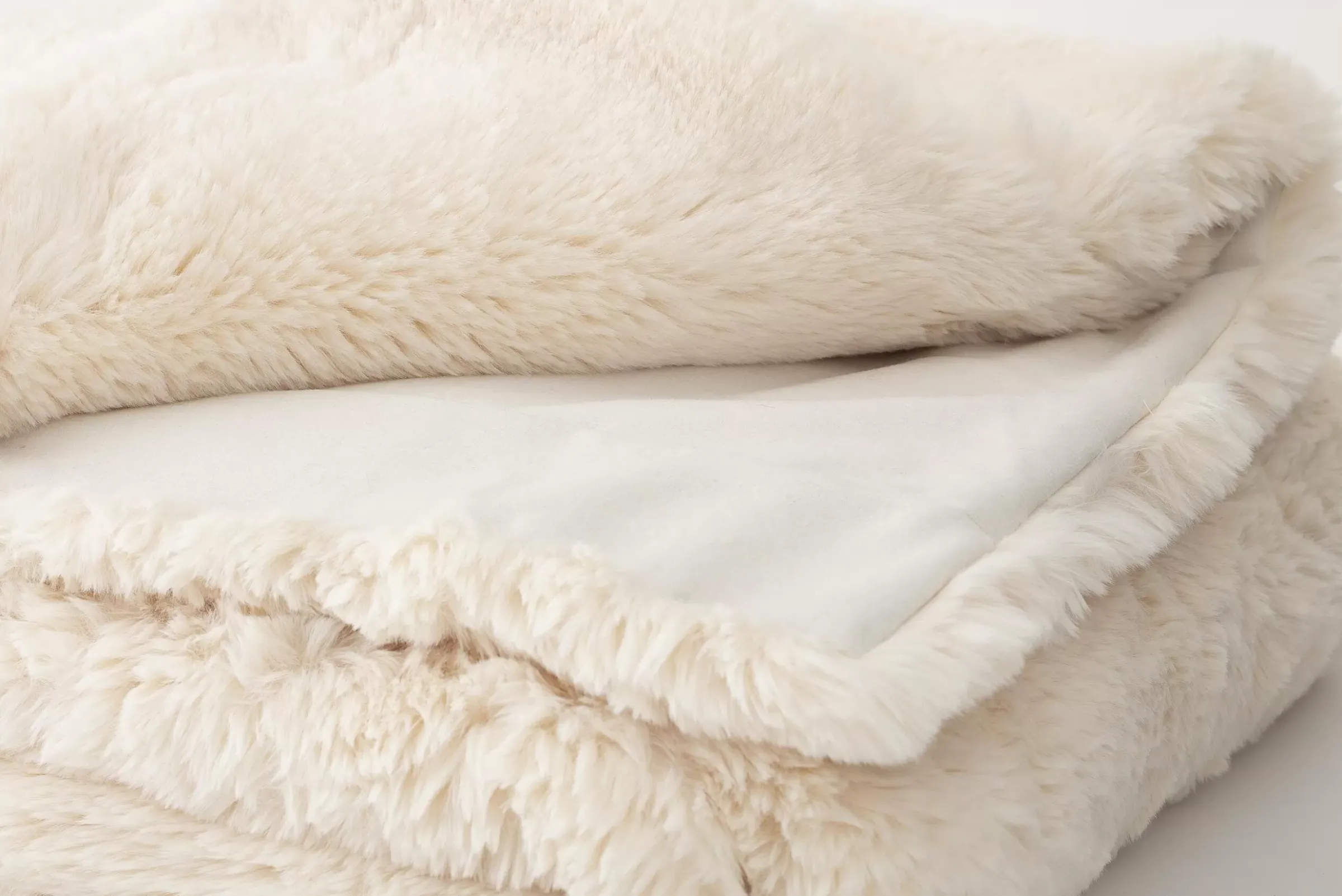 Textiles De Maison^Flamant Veronica, Plaid, Fausse Fourrure