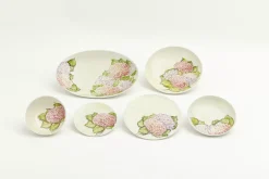 Assiettes, Plats Et Bols^Flamant Villosa, Bol, Ceramique, Fleurs