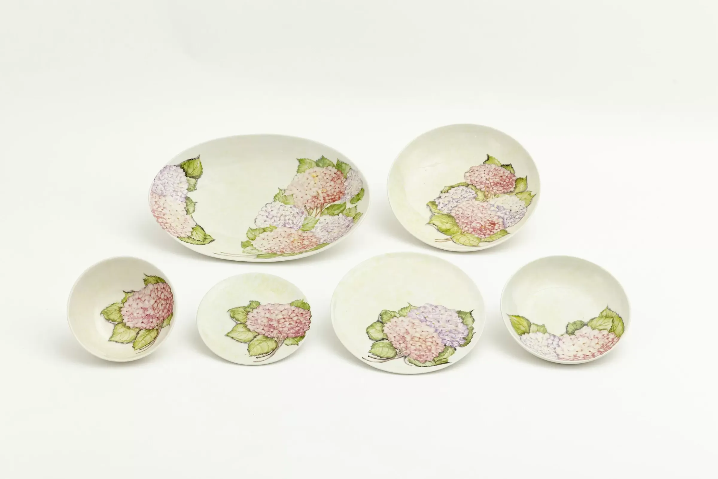 Assiettes, Plats Et Bols^Flamant Villosa, Bol De Service, Ceramique, Fleurs, Rond