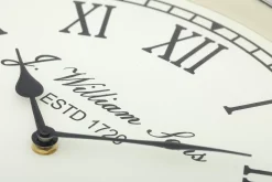 Décoration^Flamant Walters, Horloge Murale, Nickel