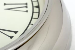 Décoration^Flamant Walters, Horloge Murale, Nickel
