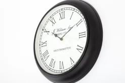 Fete Des Meres^Flamant Walters, Horloge Murale, Noir