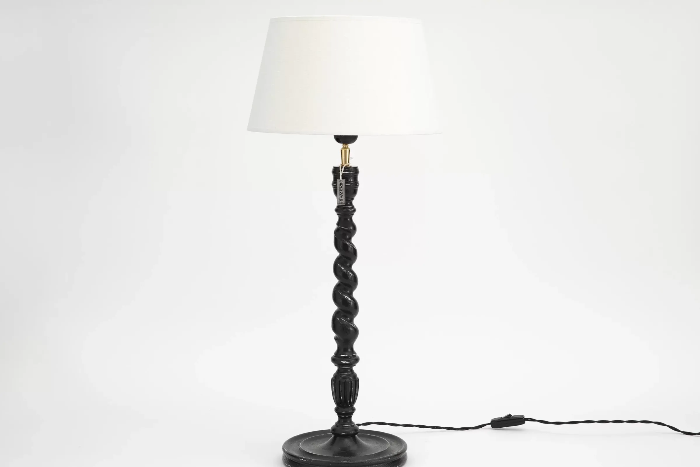 Eclairage^Flamant Willy, Lampe De Table, Noir