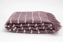 Textiles De Maison^Flamant Wrington, Plaid, Violet