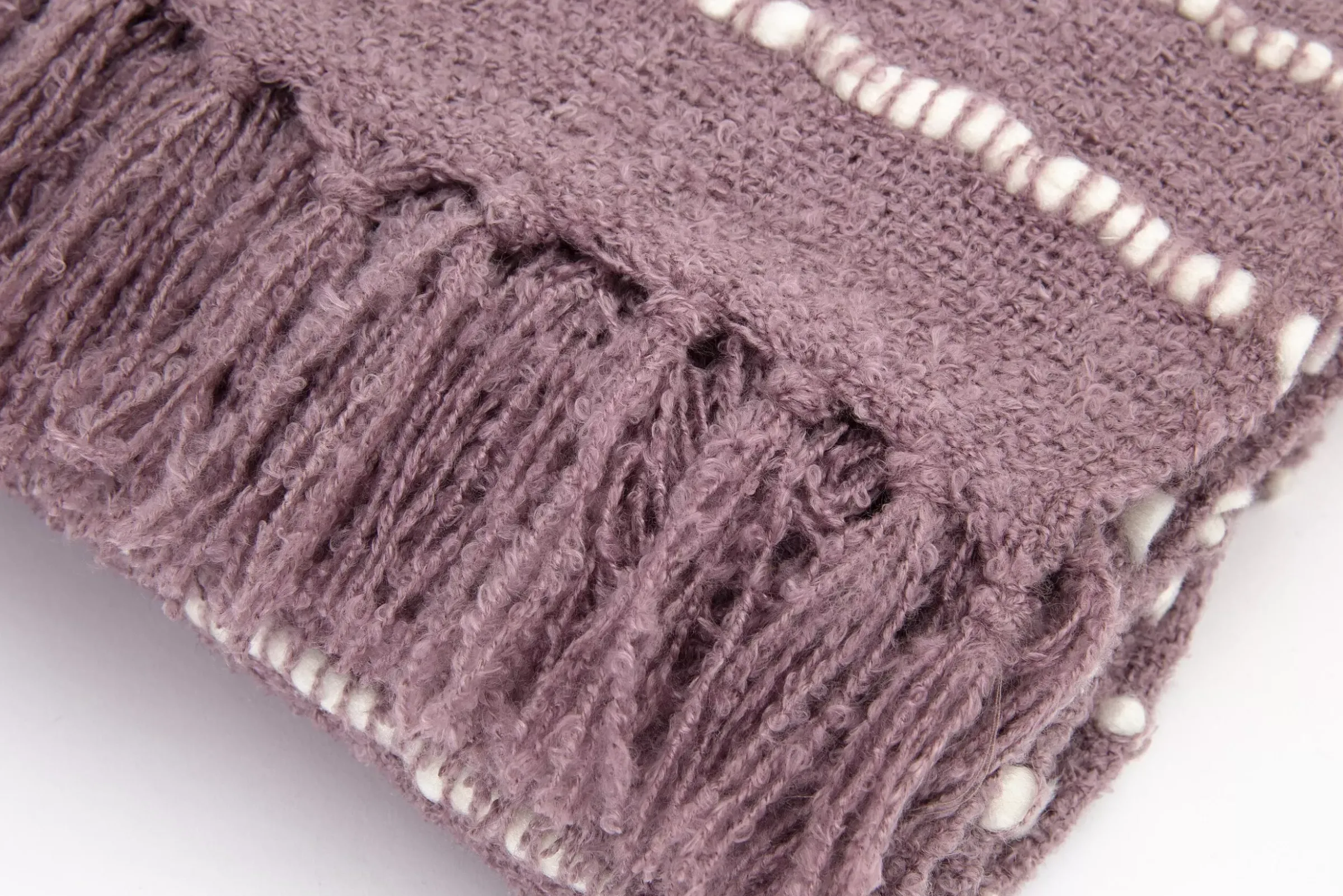 Textiles De Maison^Flamant Wrington, Plaid, Violet