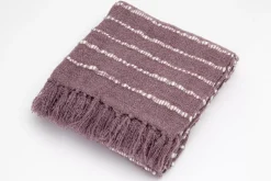 Textiles De Maison^Flamant Wrington, Plaid, Violet