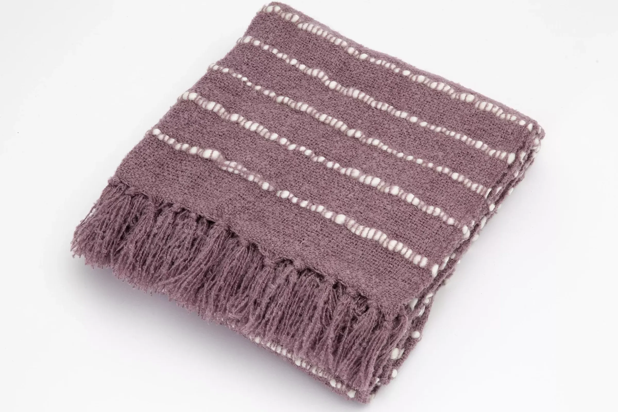 Textiles De Maison^Flamant Wrington, Plaid, Violet