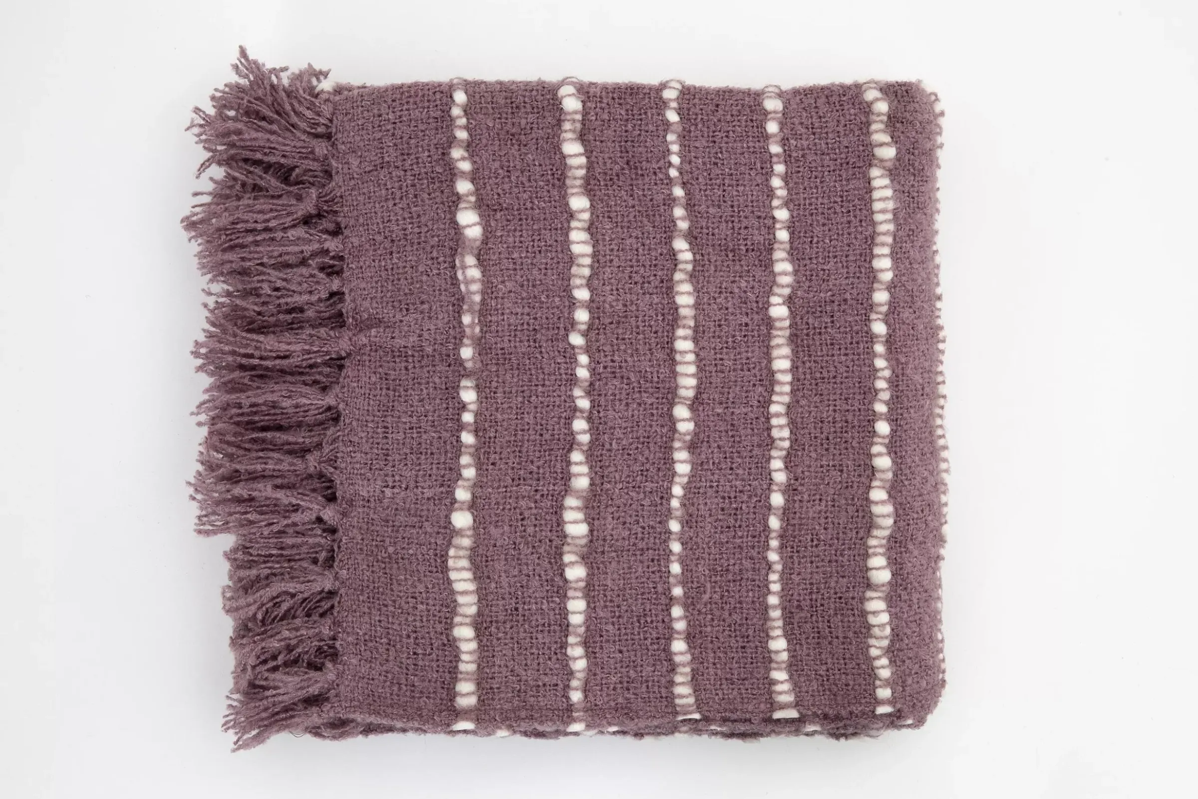 Textiles De Maison^Flamant Wrington, Plaid, Violet