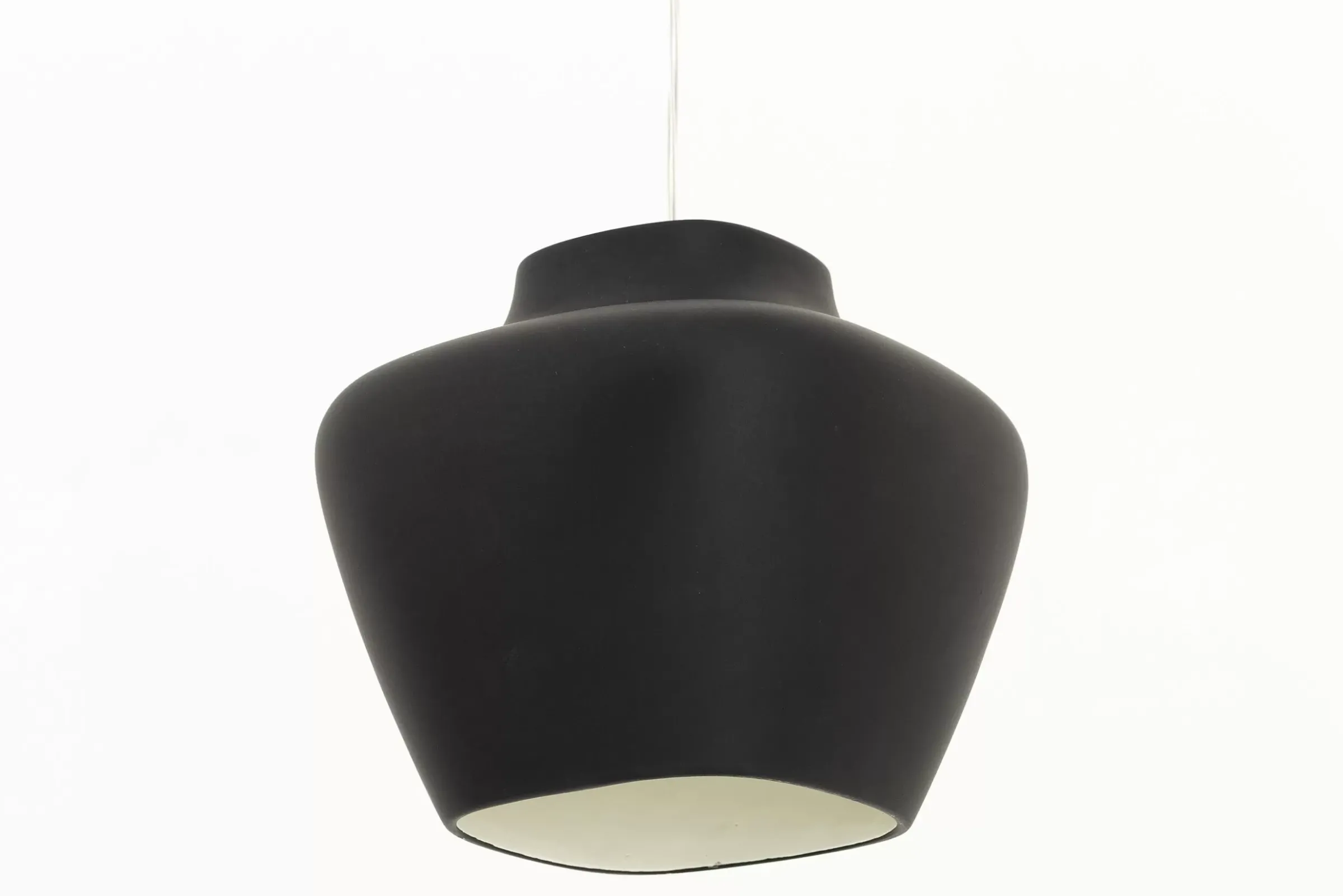 Eclairage^Flamant Wyatt, Lampe A Suspension, Noir/Blanc, Modele 1