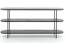 Table A Cafe^Flamant Zenza, Table Console, 3 Niveaux, Metal